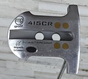 MASTERGRIP MG Golf 415CR RH35" Putter Engraved Designed By Pat Simmons Gold Dots
